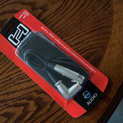 Hosa Technology 3ft Right Angled Microphone Cable