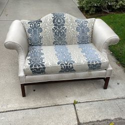 Loveseat & Footstool - FREE