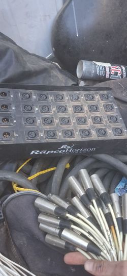 RapcoHorizon 24-Channel Stage Snake – 100 ft – 24x4