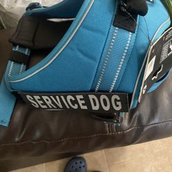 2x service, dog harness