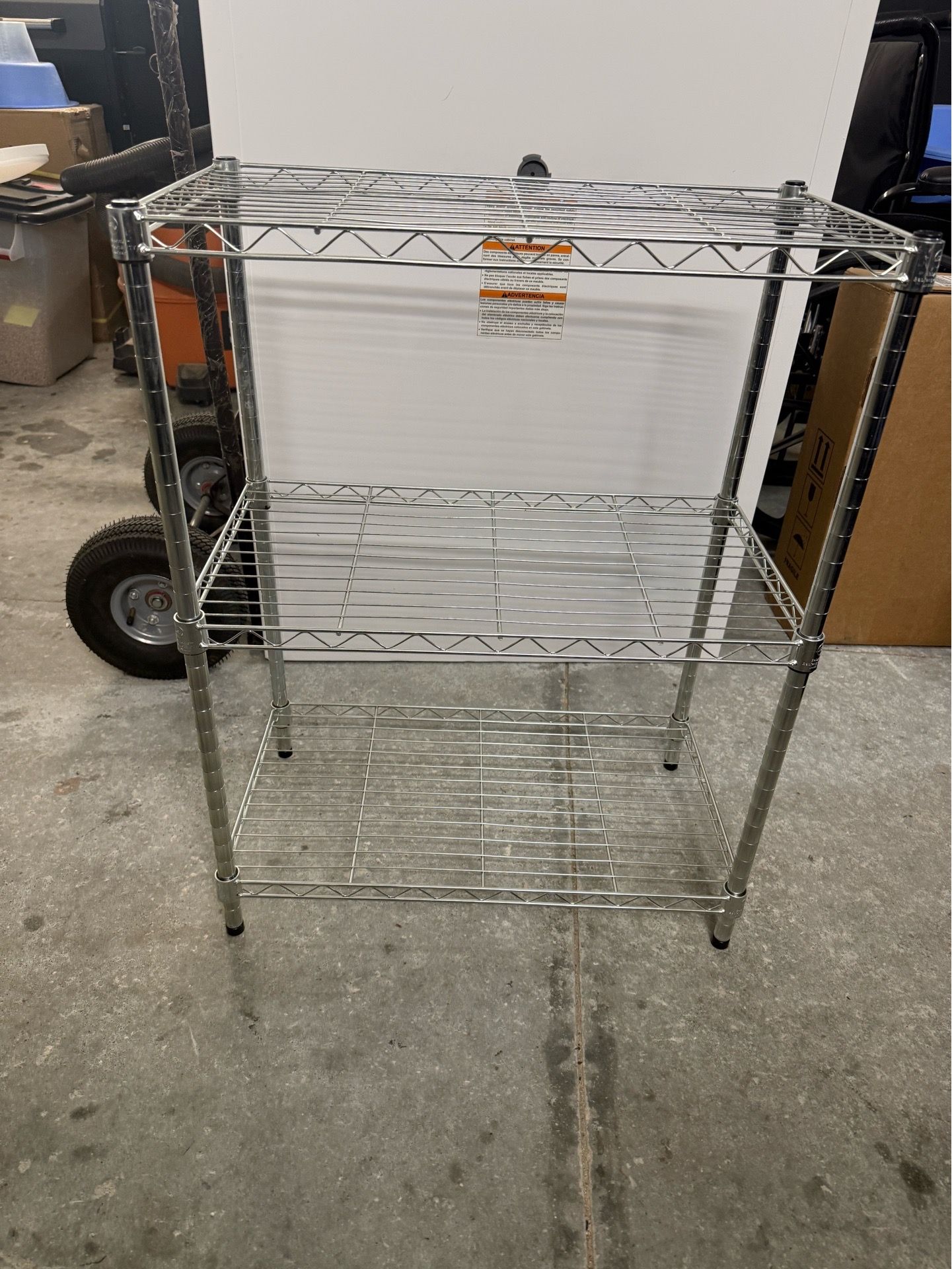 3-tiers Wire Shelving Rack