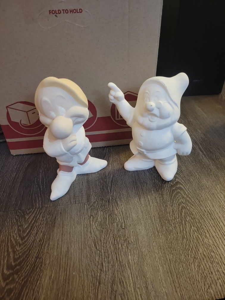 Disney Porcelain Dwarfs