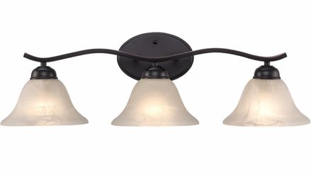 3-Light Vanity Bar Light Fixture