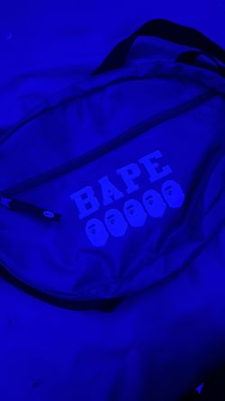 BAPE fanny pack