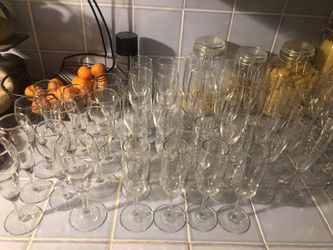 Champagne glasses