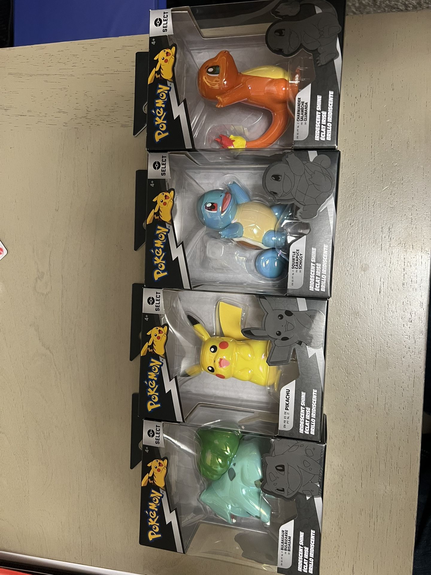 Iridescent shine Pokémon figure