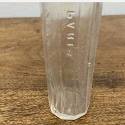 Vintage Venereal Disease Cure Antique Bottle Santal De Midy Decagon Bottle 