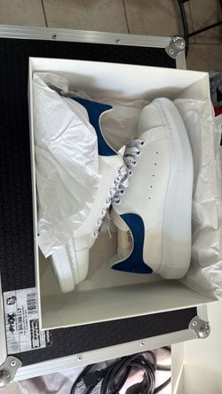 Alexander McQueen Oversized Sneakers White Blue