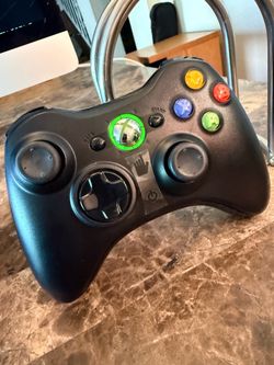 Official Microsoft Xbox 360 Black Wireless Controller! ~Like New