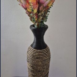 *** SALE *** 28" Floor Vase with a Ginger Flower / Eucalyptus Bouquet @ Lasting Creations