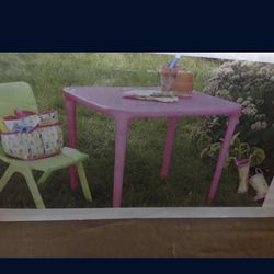 Pink Kids Table "Only"