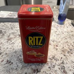 Limited Edition Ritz Crackers Tin