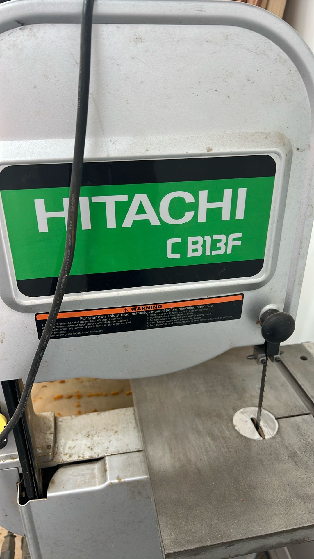 Hitachi CB13F Bandsaw