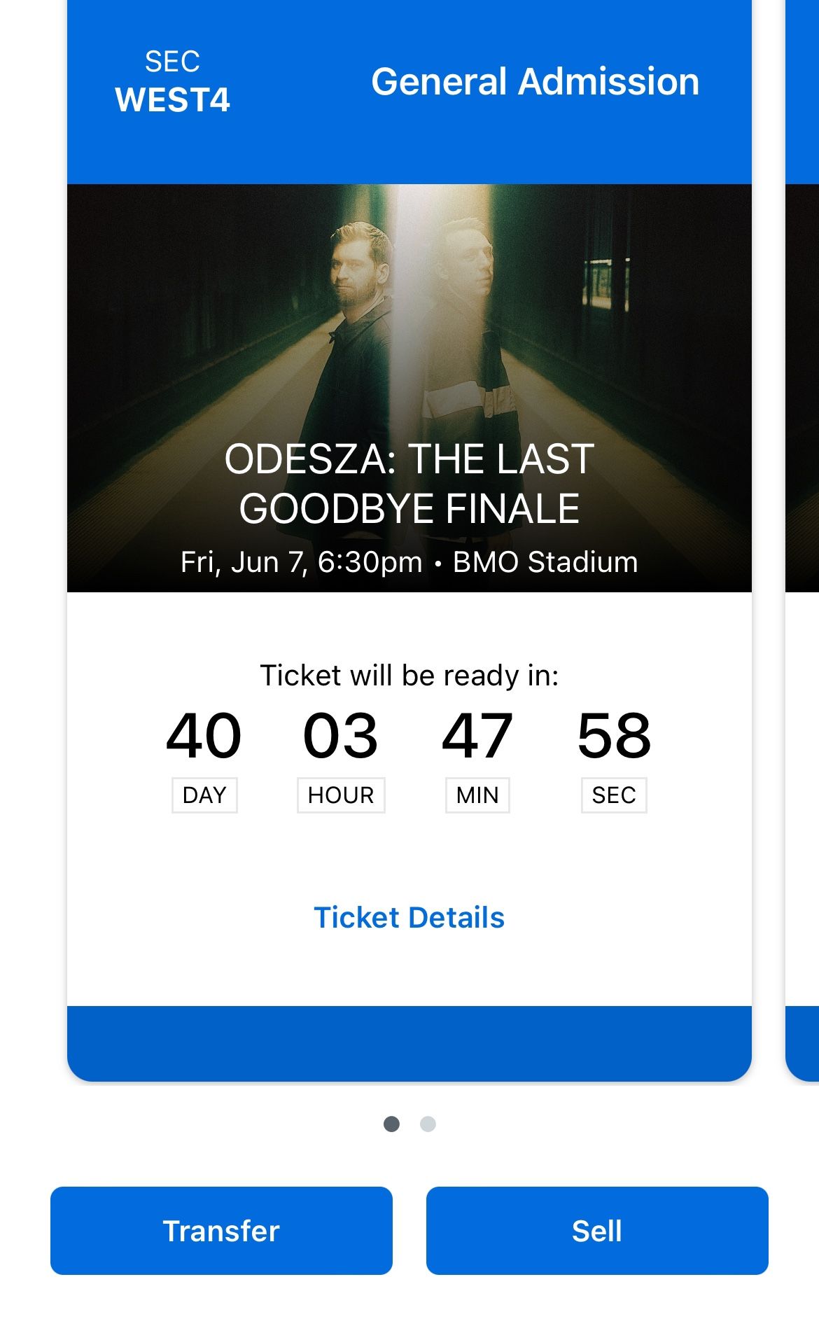 Pair of Odesza Tickets -BMO Stadium 