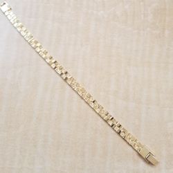 Bracelet Plated Nugget Style 