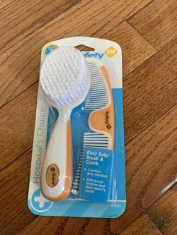 Grip&brush Comb And Head&neck Support For New Born