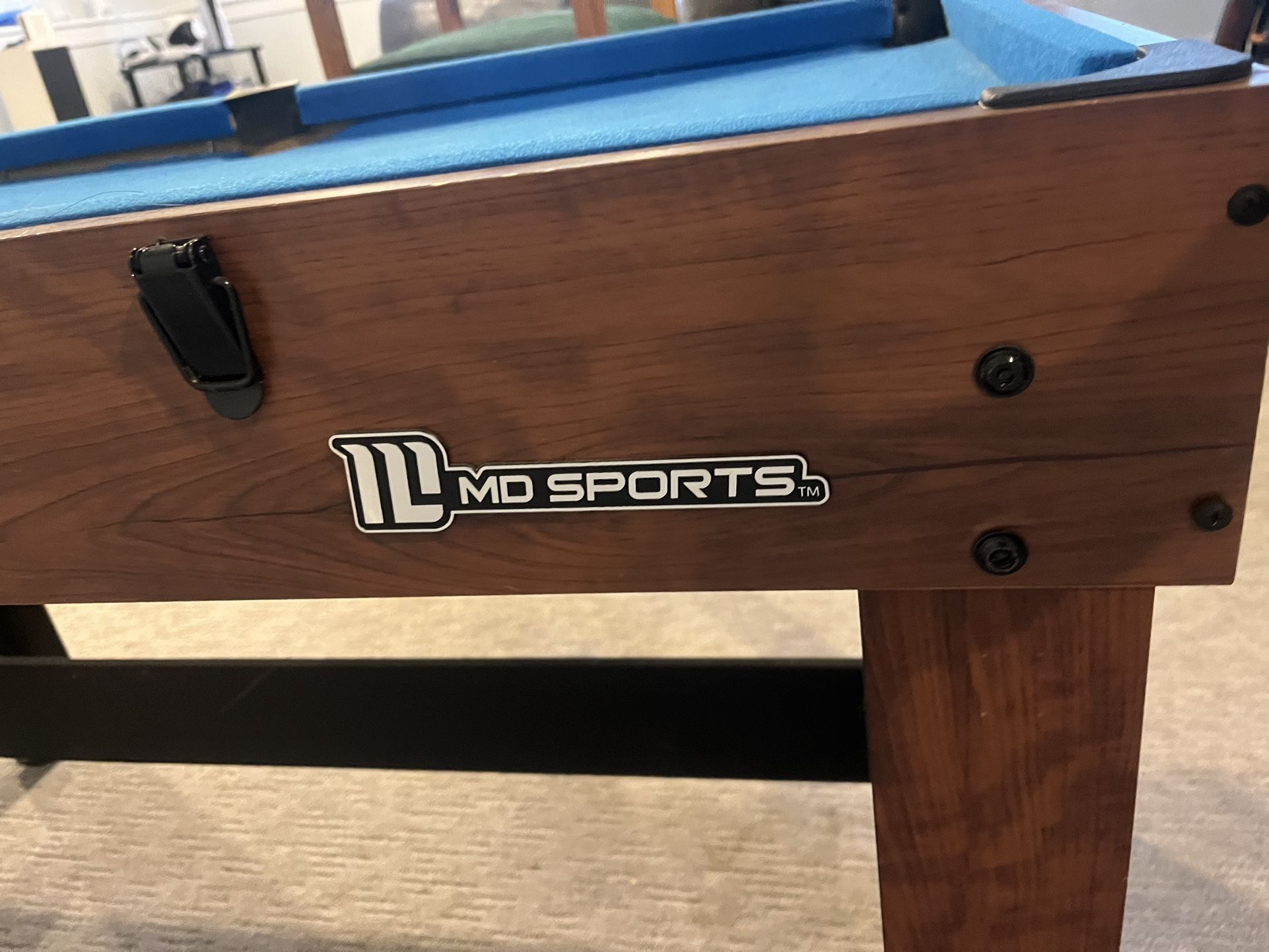 4 In One: Foosball, Billiards, Ping Pong, Slide Hockey