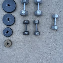 Dumbbells And Weight Plates 