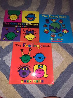 Todd Parr Children's Books Set of 3
