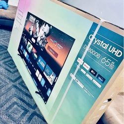 Samsung - 65” Class DU8000 Series Crystal UHD Smart Tizen TV  Brand New In Box  Will Deliver