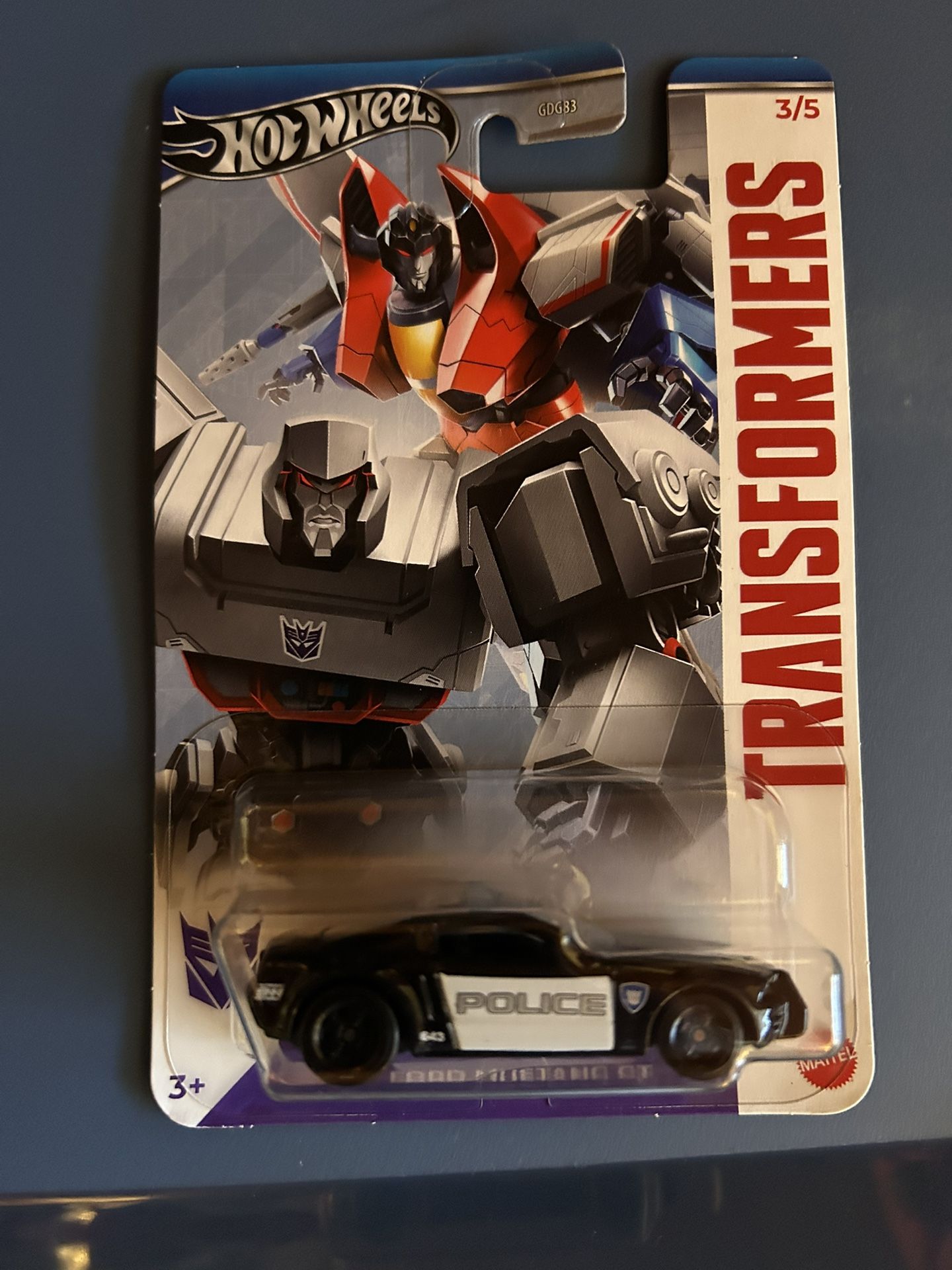 Hot Wheels Transformers Barricade Hard To Find 