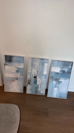 3 PIECES WALL ART