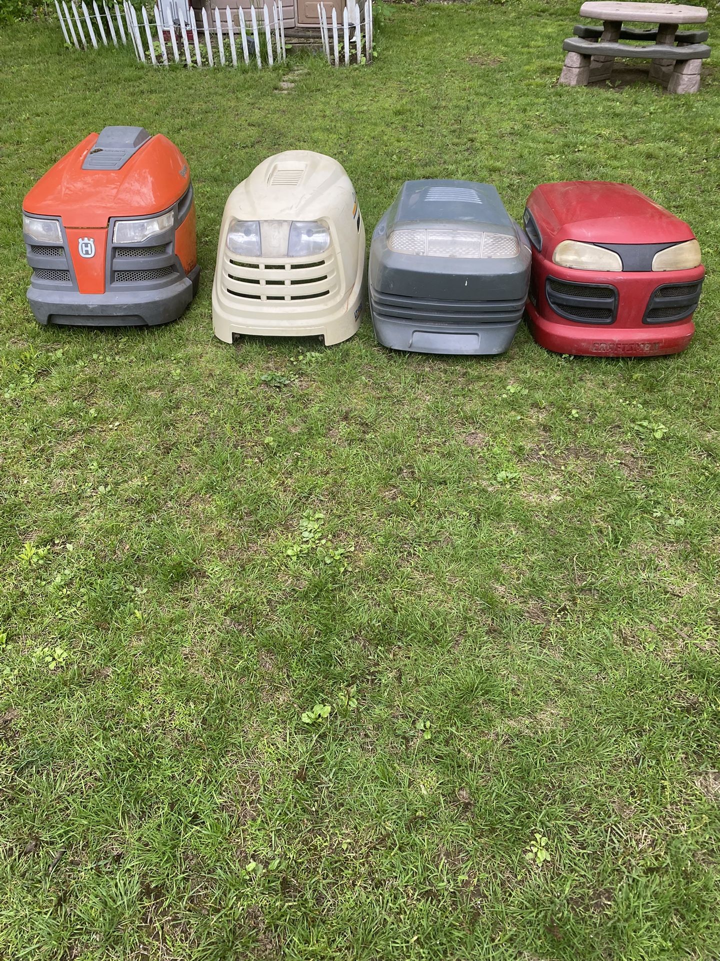 lawn mower Hoods