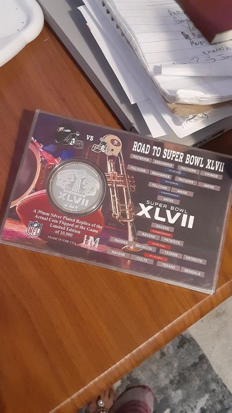 Superbowl  Championship Replica Coin