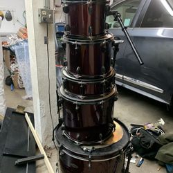 Drum Set Kit Unassembled