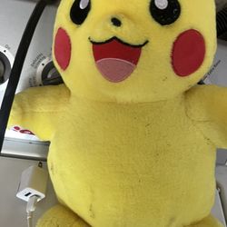 Pikachu made it at build a bear