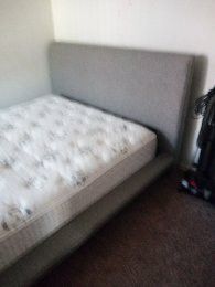 For Sale Modern Low Platform Bed Queen Size