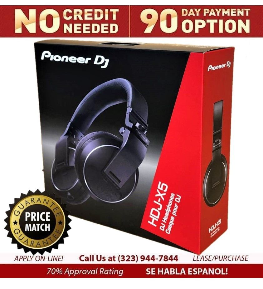 Pioneer DJ HDJ Series Professional Headphones 1/4" Adapter Cable HDJ-X5 🚨 Payment Options Available 🚨 No Credit Needed 🚨 