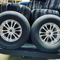 New 10x2 spindle Mounts set up for YFZ/Raptor with new 18x10 SLS smoothies for sale