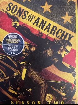 SONS Of ANARCHY The Complete 2nd Season (DVD-2009) NEW!