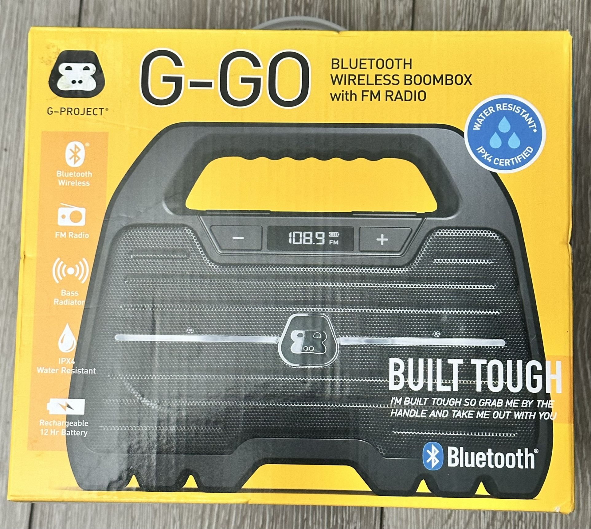 Bluetooth Speaker With FM Radio