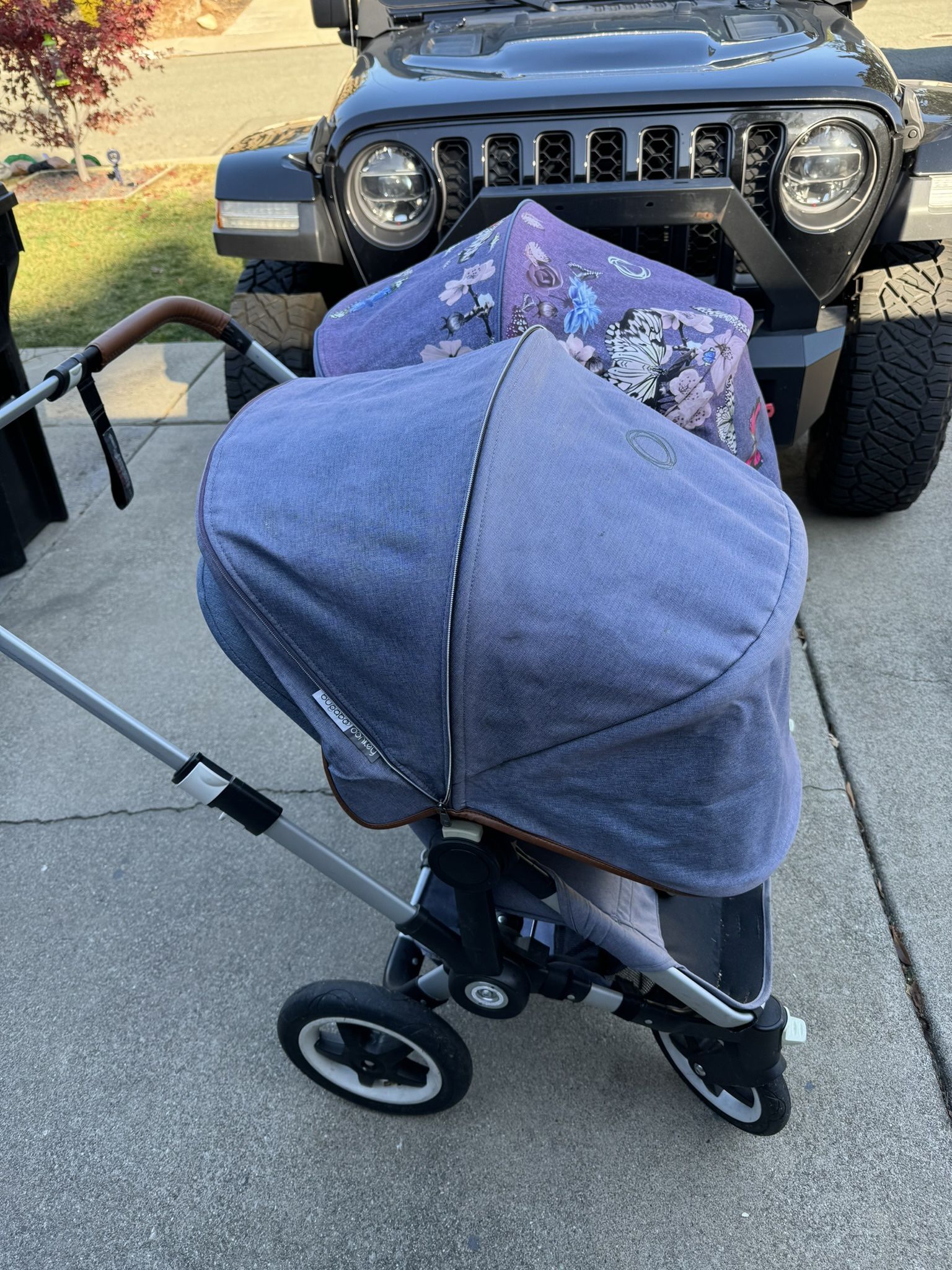 Limited Edition Bugaboo Donkey Weekender Complete Double Stroller
