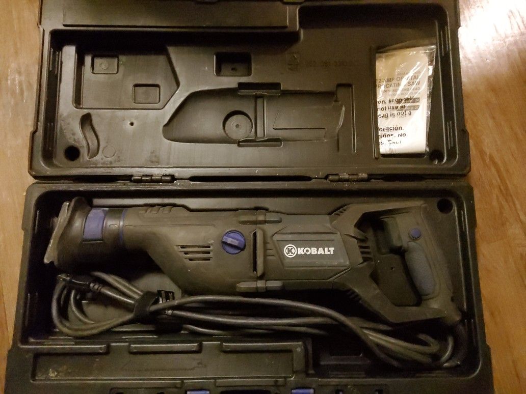 Kobalt 12amp Reciprocating Saw (Corded)