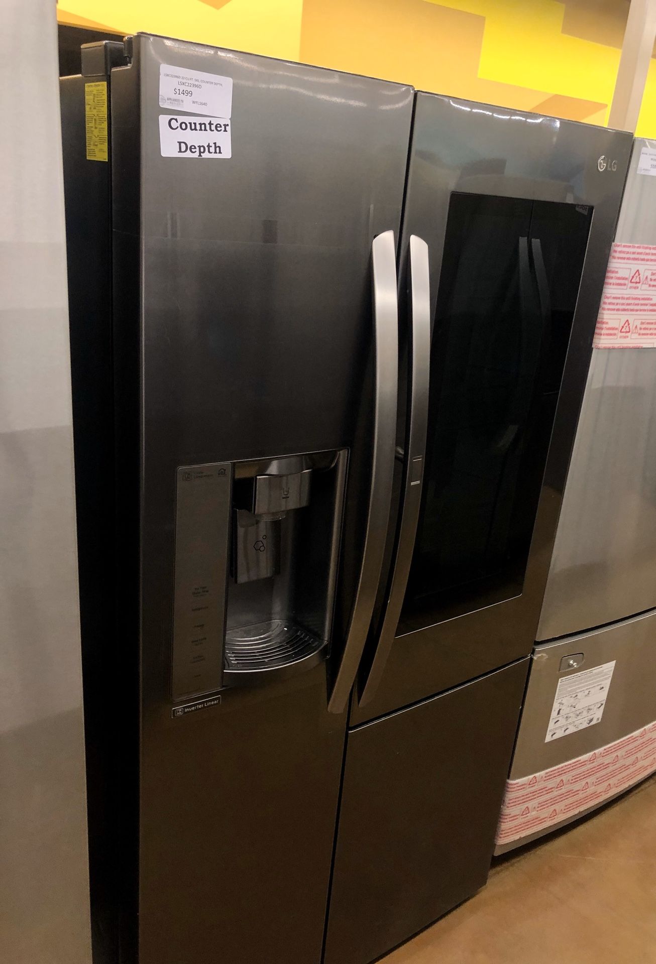 LG Refrigerator with instaview