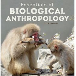 Anthropology Textbook Fifth Edition  (LIKE NEW) 