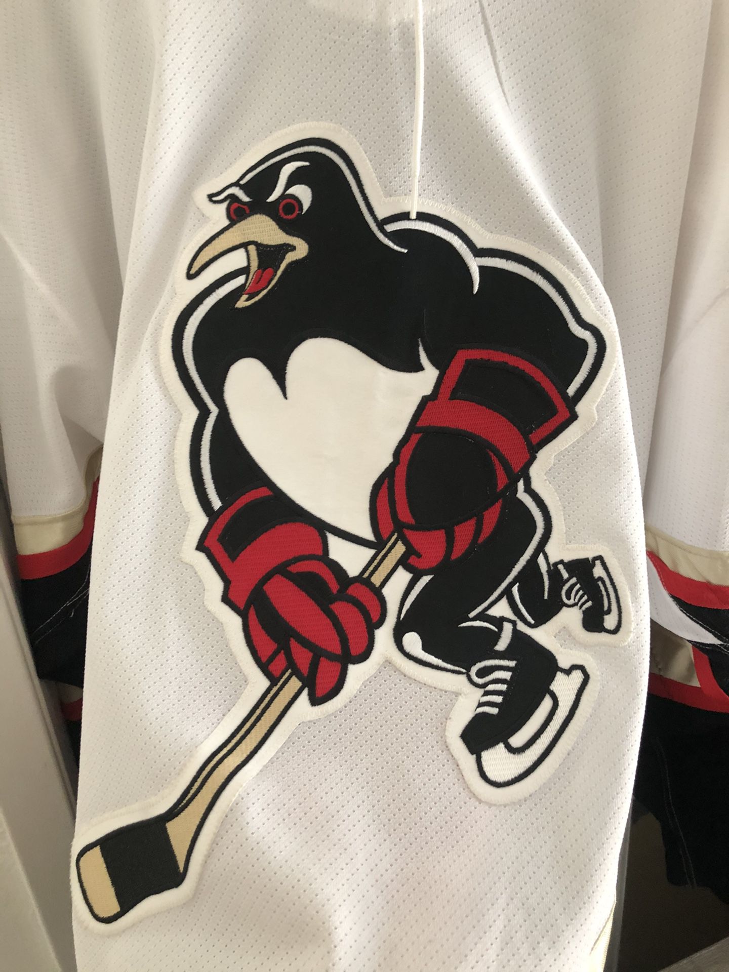SP Wilkes-Barre/Scranton Penguins Hockey Jersey Gold/White/Black