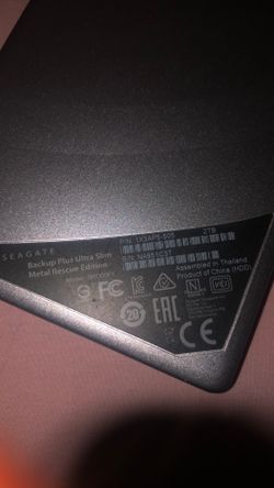 Seagate 2TB External HDD (Metal Rescue Edition) - $60 FIRM