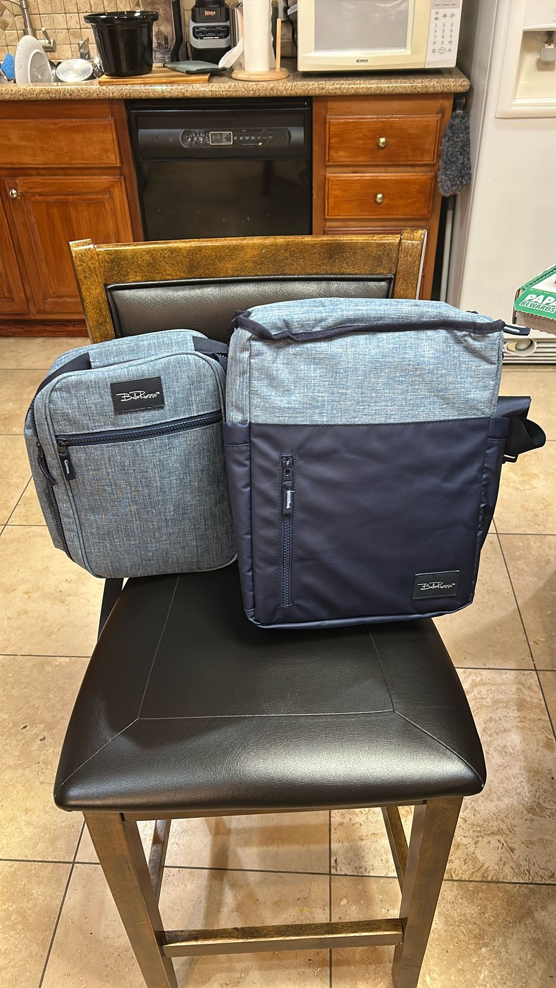 Bella Russo Tote Backpack Cooler And 12,6 Sling Bag Cooler