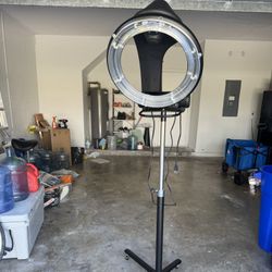 UFO 3 in 1 Orbiting Infrared Hair Dryer-Hair Steamer Standing Professional Color Processor Salon Hair Dryer Spa 360 Rotation 110v