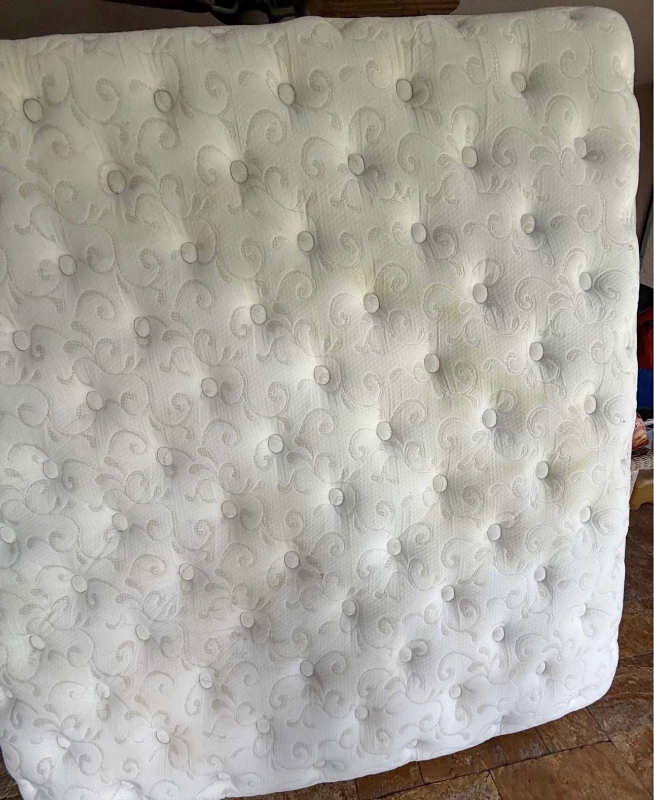 King size mattress pretty comfortable