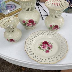 China 3 Pc vase Set 