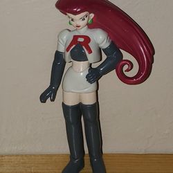 Pokemon/Team Rocket "Jesse" 5.5" Figure By TOMY! Excellent Condition! 