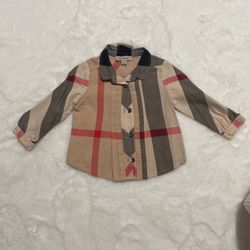 12 Month Girl Button Down