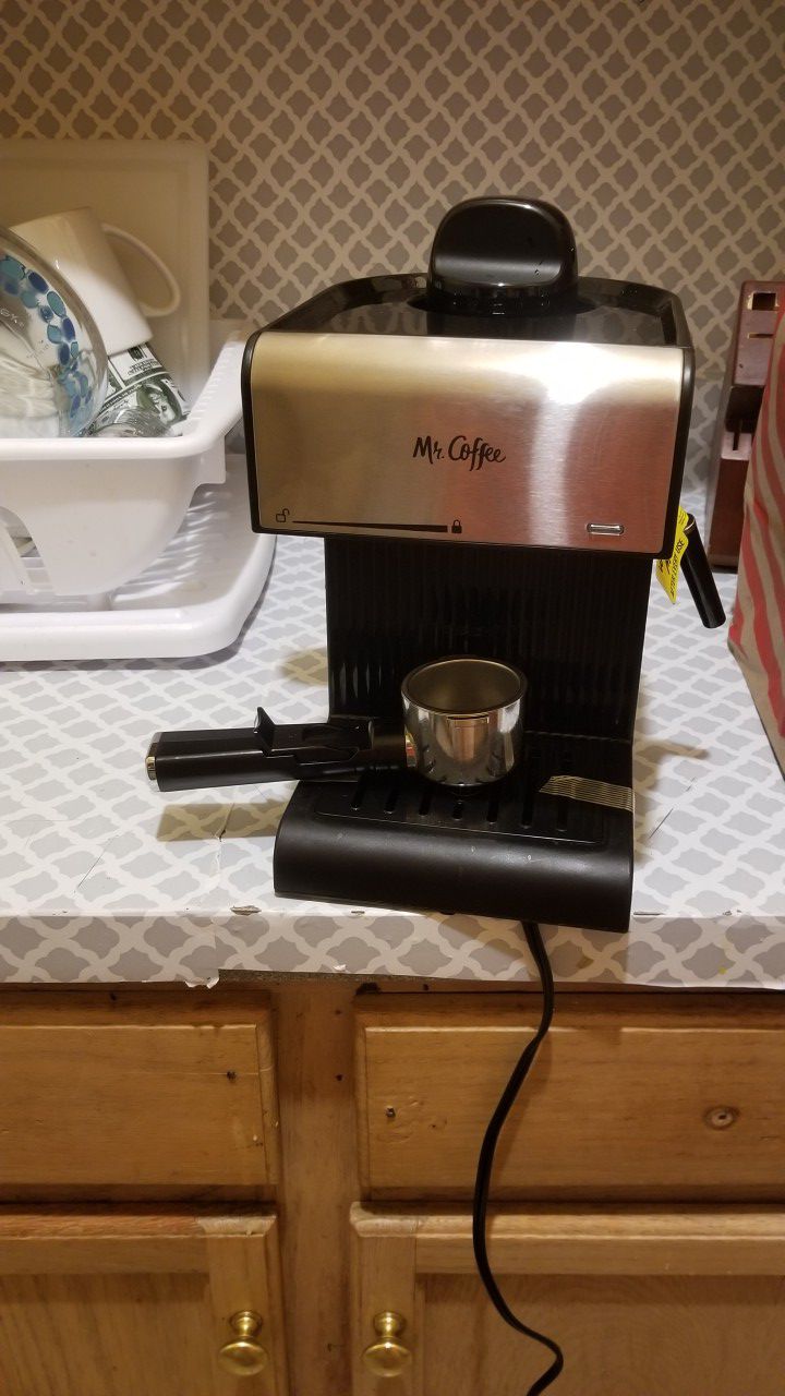 Mr coffee espresso maker