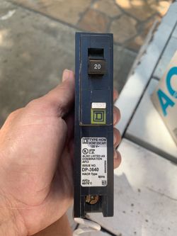 Square D HOM120CAFI 20A AFCI Circuit Breaker