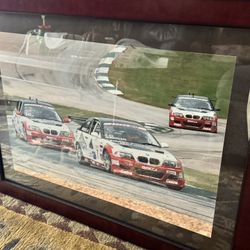 Racing Framed Print 